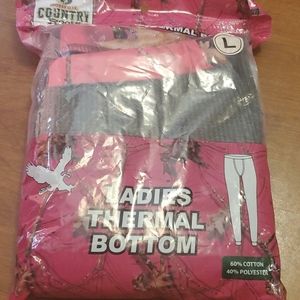 Womens mossy oak thermal bottoms